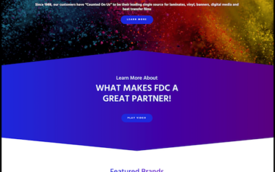 Website Improvements Launched by FDC