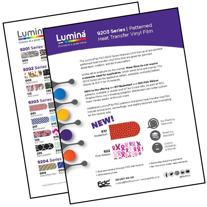 Lumina 9203 fact sheet download image