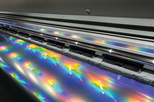 Lumina® by FDC 3400 Holographic Film in 007-Unicorn