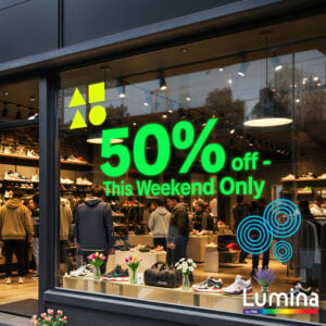 Lumina by FDC 3521 Promotional Fluorescent Vinyl Film