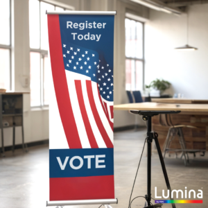 Lumina® by FDC 7604 Print Media: Banner, 13 Oz Scrimless Non-Curling Gray Back