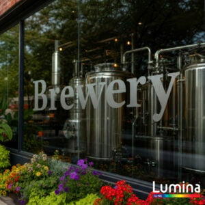 Lumina by FDC 3522 Premium Etched Glass Vinyl Film