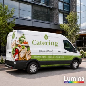 Lumina by FDC 7128 Print Media: Premium Cast Vinyl Wrap Film, Low Profile Air Egress Adhesive